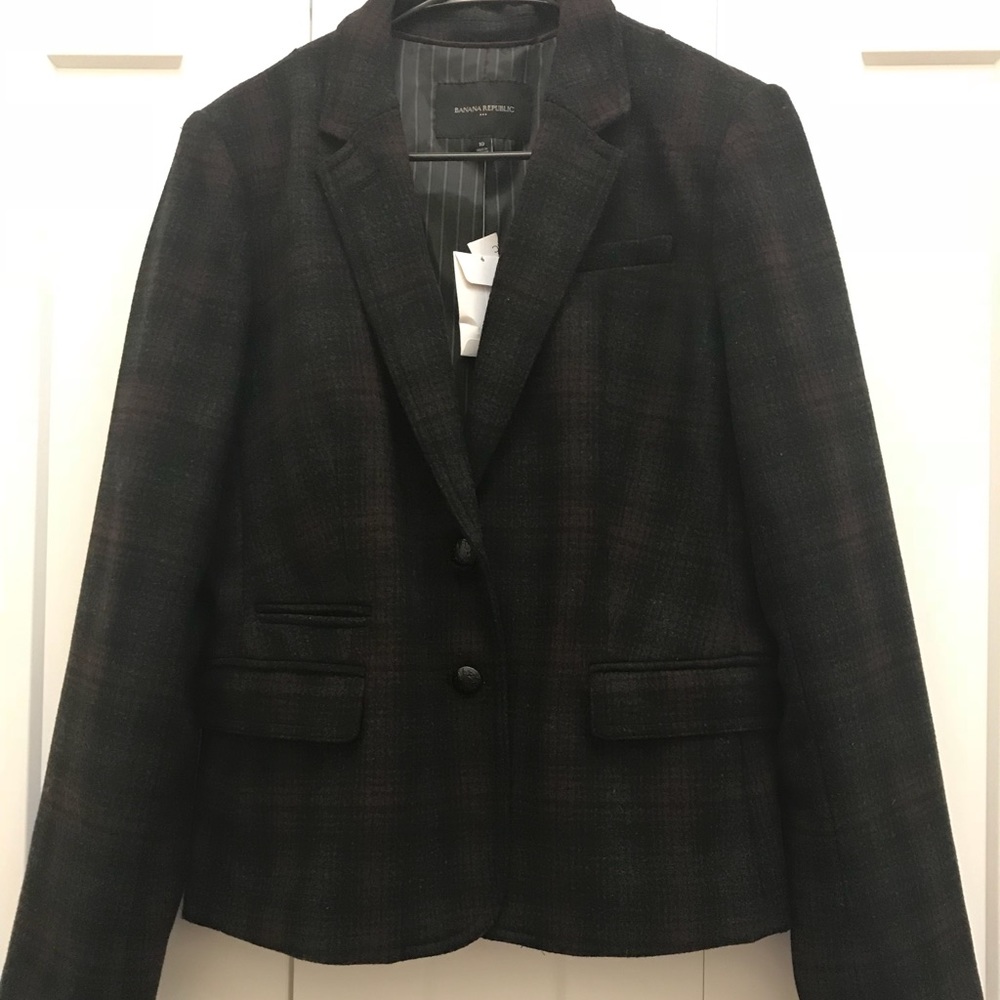 Wool Blazer Banana Republic
